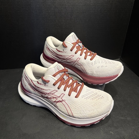 Asics Shoes - Asics Gel-Kayano 29 Womens Running Shoes Sneakers Size 8.5 1012B480 Gray/ Burg
